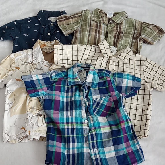 Old Navy Other - Boys size 2T button down shirt lot